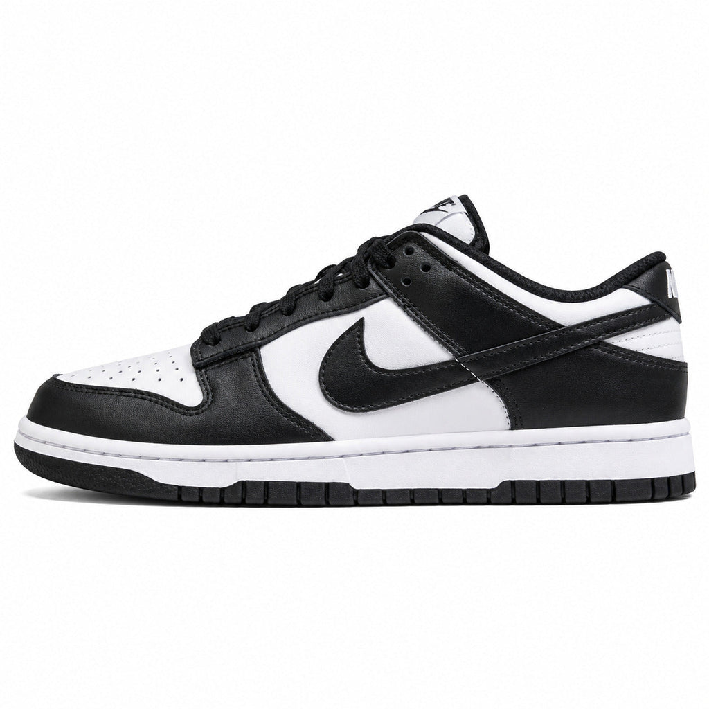Nike Dunk Low Panda blanco negro lateral izquierda