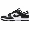 Nike Dunk Low Panda blanco negro lateral izquierda
