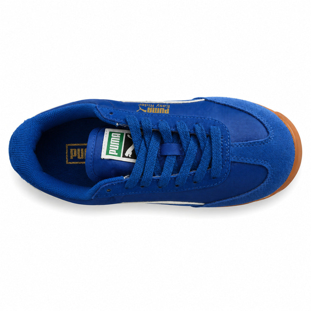 Puma Easy Rider Vintage azul blanco vista superior