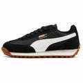 Puma Easy Rider Vintage negro blanco ante lateral izquierda