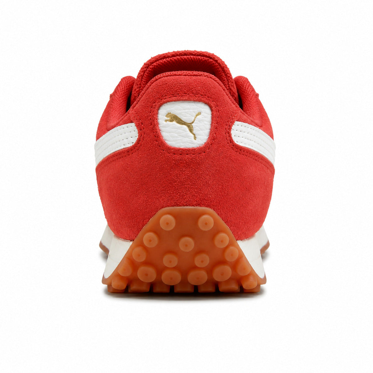 Puma Easy Rider Vintage rojo blanco detalle talón